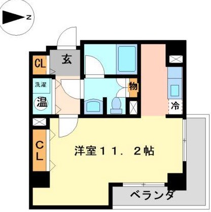 愛知県名古屋市中区正木４丁目 間取り