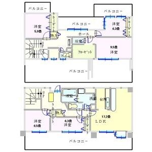 愛知県名古屋市千種区新池町１丁目 間取り