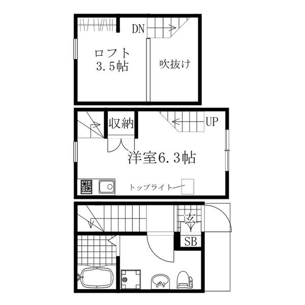 愛知県名古屋市港区新川町４丁目 間取り