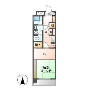 愛知県名古屋市中区葵２丁目 間取り