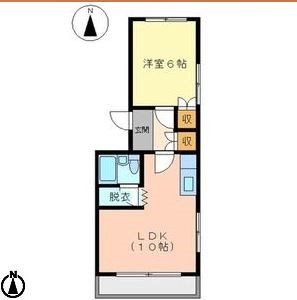 愛知県名古屋市西区香呑町５丁目 間取り