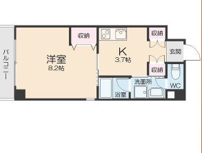 愛知県名古屋市千種区今池５丁目 間取り