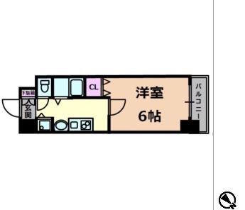愛知県名古屋市中区新栄３丁目 間取り