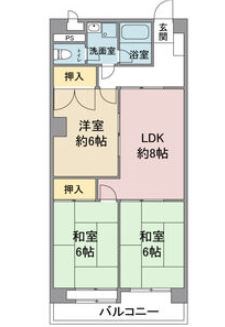 愛知県名古屋市北区山田１丁目 間取り