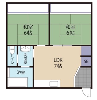 愛知県名古屋市東区矢田４丁目 間取り