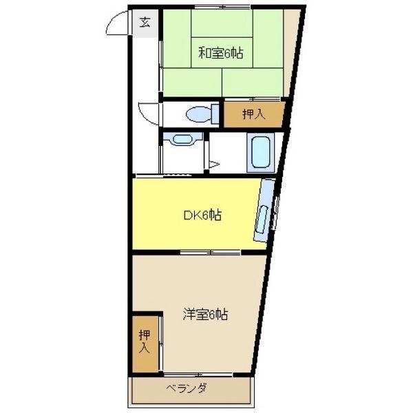 愛知県名古屋市名東区新宿２丁目 間取り