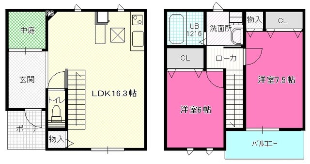 愛知県清須市阿原 間取り