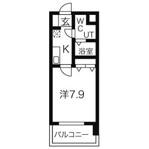 愛知県名古屋市中区栄４丁目 間取り