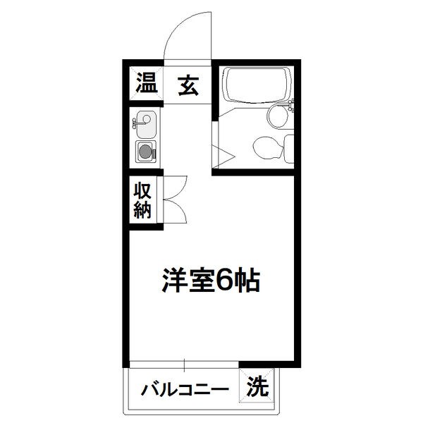 愛知県名古屋市瑞穂区洲山町１丁目 間取り