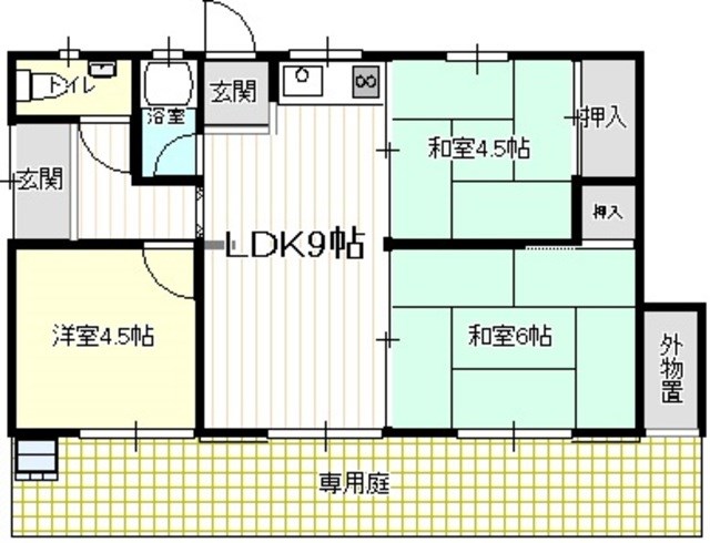 愛知県北名古屋市九之坪松馬場 間取り