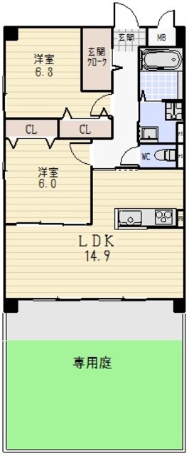 愛知県名古屋市千種区今池２丁目 間取り