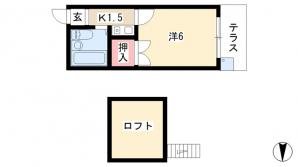 愛知県名古屋市中川区十番町１丁目 間取り