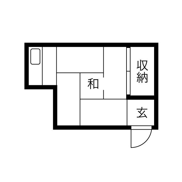 愛知県名古屋市昭和区山花町 間取り