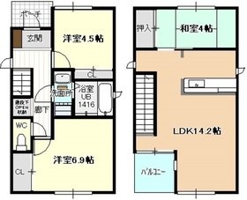 愛知県清須市阿原神門 間取り
