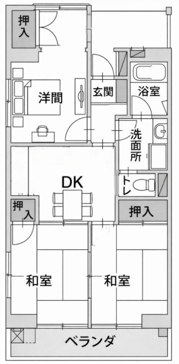 愛知県名古屋市名東区一社４丁目 間取り