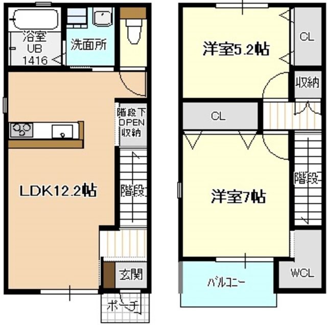 愛知県清須市春日天神 間取り