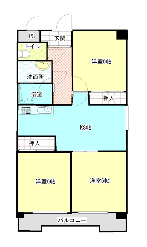 アビタシオン千種 間取り