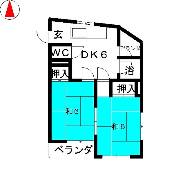 愛知県名古屋市千種区内山３丁目 間取り