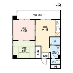 愛知県名古屋市北区楠１丁目 間取り