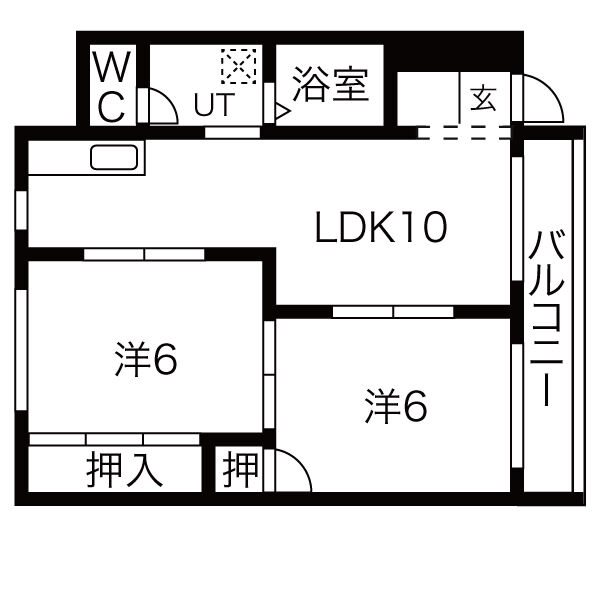 愛知県名古屋市中村区小鴨町 間取り