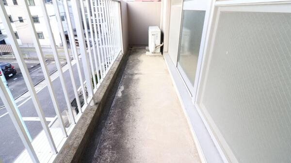 愛知県名古屋市中村区小鴨町 ベランダ