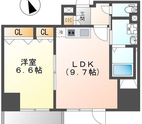 愛知県名古屋市中区伊勢山２丁目 間取り