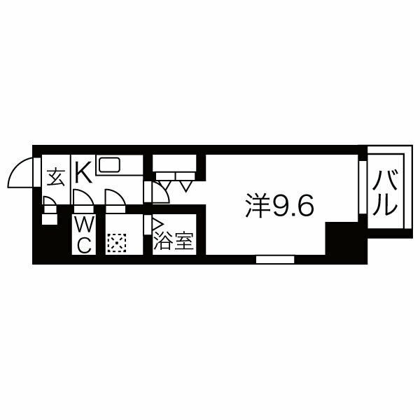 愛知県名古屋市中区橘１丁目 間取り
