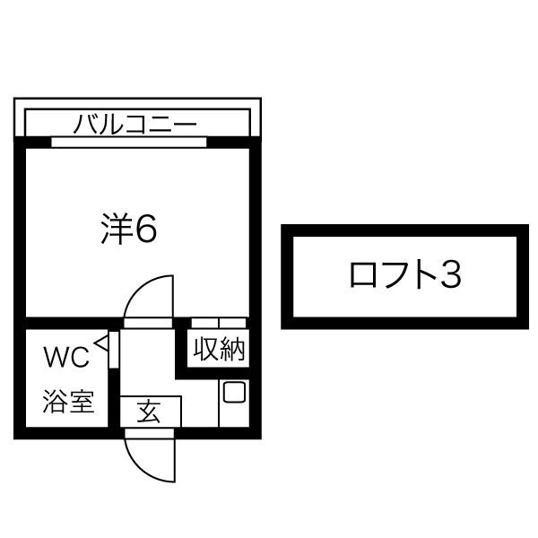 愛知県名古屋市守山区川西１丁目 間取り