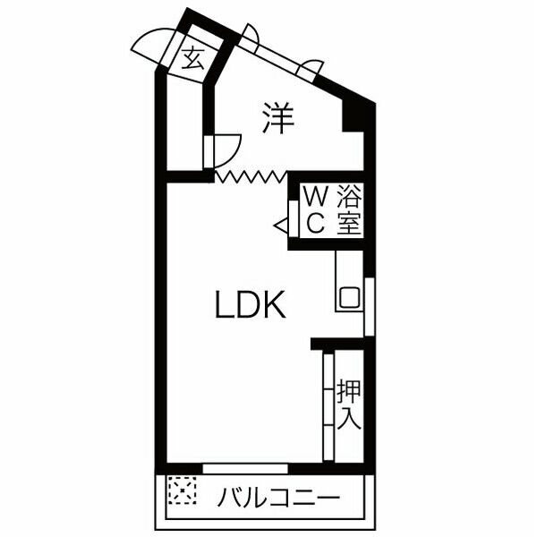 愛知県名古屋市東区葵２丁目 間取り
