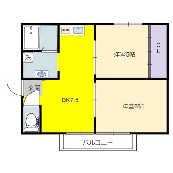 愛知県名古屋市中区正木２丁目 間取り