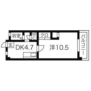 愛知県名古屋市瑞穂区本願寺町２丁目 間取り