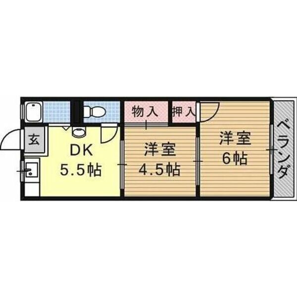 愛知県名古屋市昭和区広路通４丁目 間取り