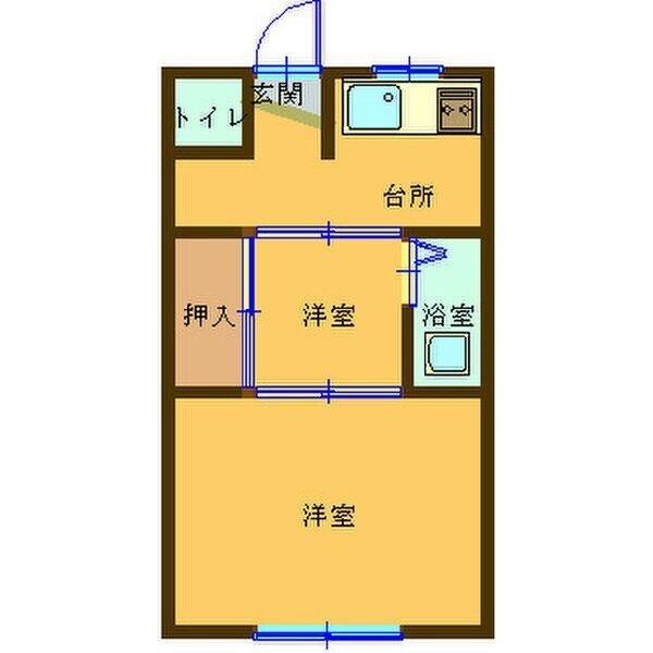 愛知県名古屋市南区本星崎町廻間 間取り