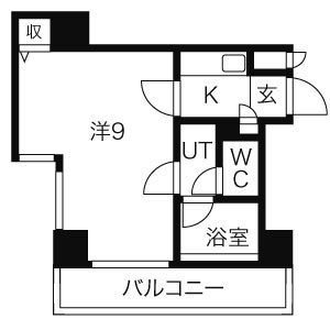 愛知県名古屋市千種区今池５丁目 間取り