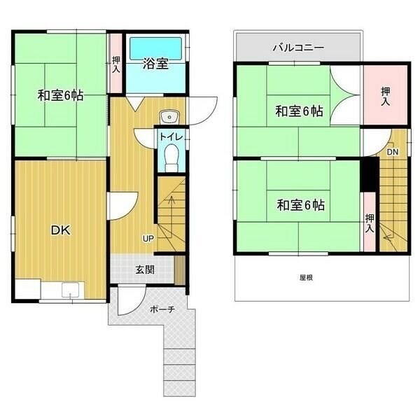 愛知県名古屋市守山区中志段味東山島 間取り