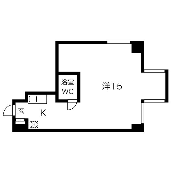 愛知県名古屋市千種区内山３丁目 間取り