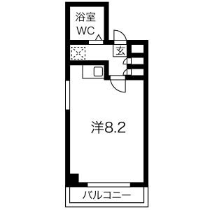 愛知県名古屋市東区葵３丁目 間取り