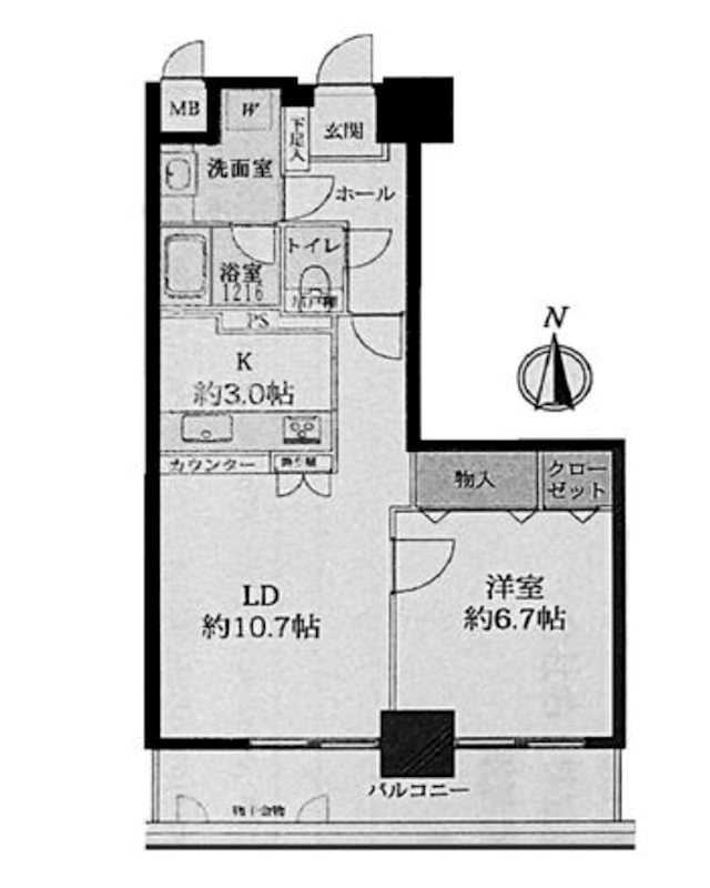 グランステート丸の内 間取り