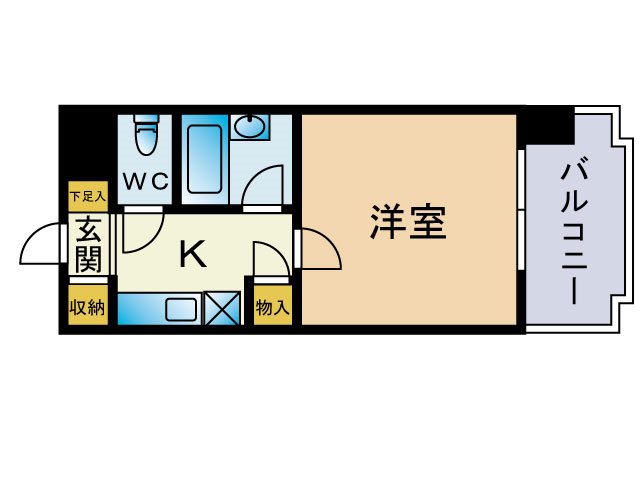 福岡県福岡市東区馬出２丁目 間取り