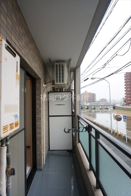 福岡県福岡市早良区百道２丁目 ベランダ