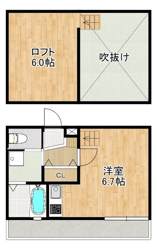 MODERN 西山 間取り