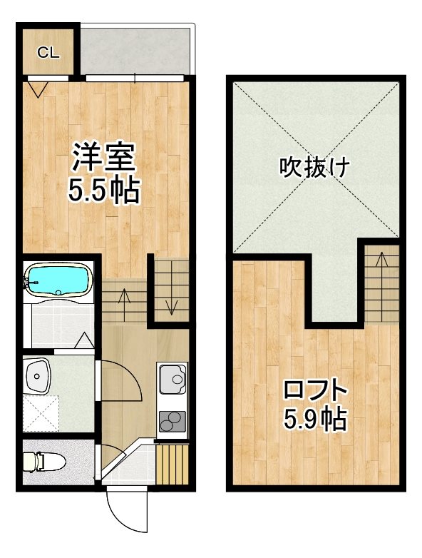 MODERN PALAZZO 平和Liebe 間取り
