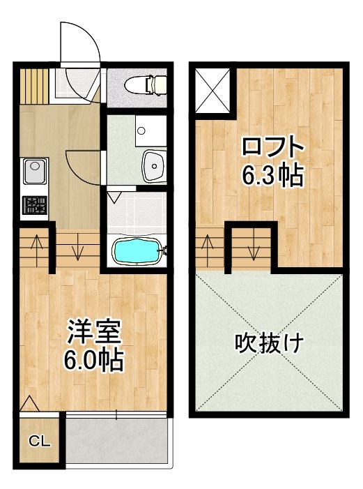 MODERN PALAZZO 多良見IC 間取り