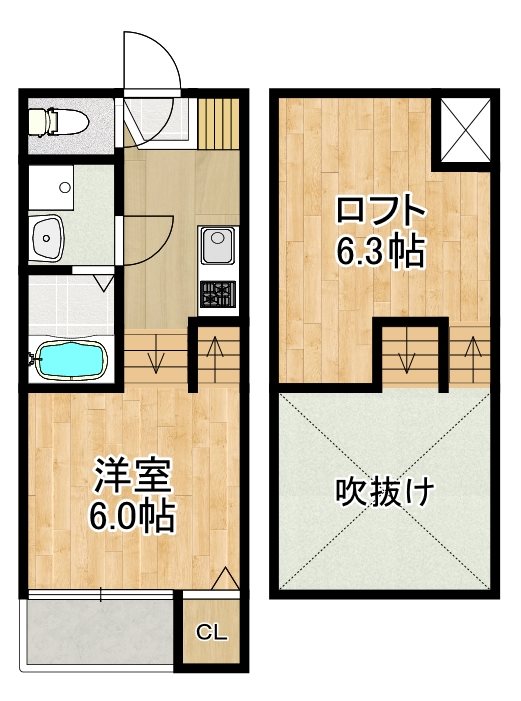 MODERN PALAZZO 多良見IC 間取り