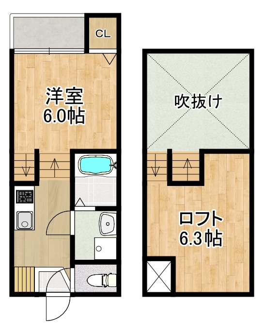 MODERN PALAZZO 多良見IC 間取り