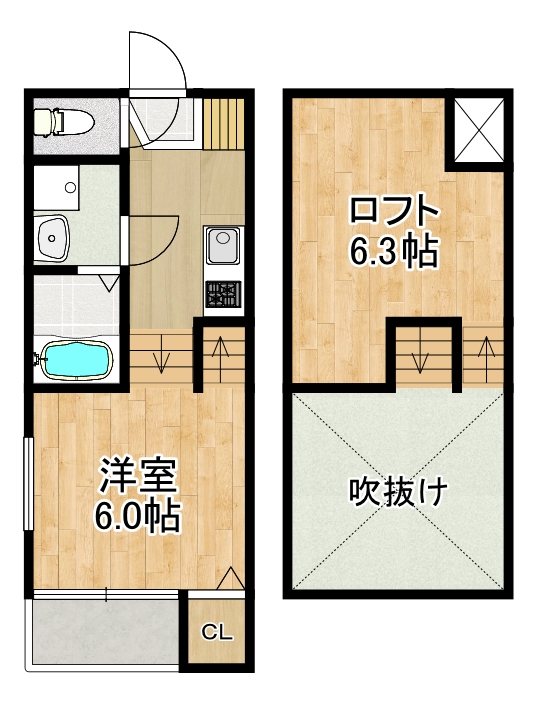 MODERN PALAZZO 多良見IC 間取り