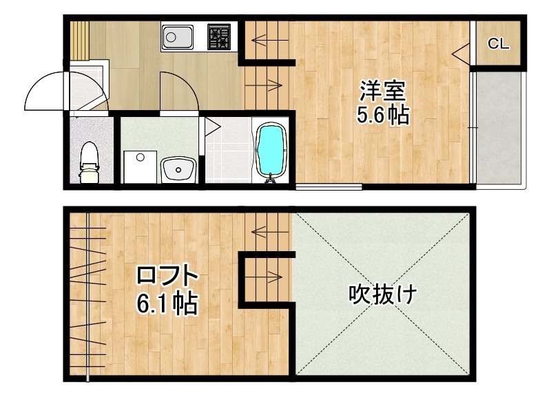 MODERN PALAZZO Isahaya io 間取り