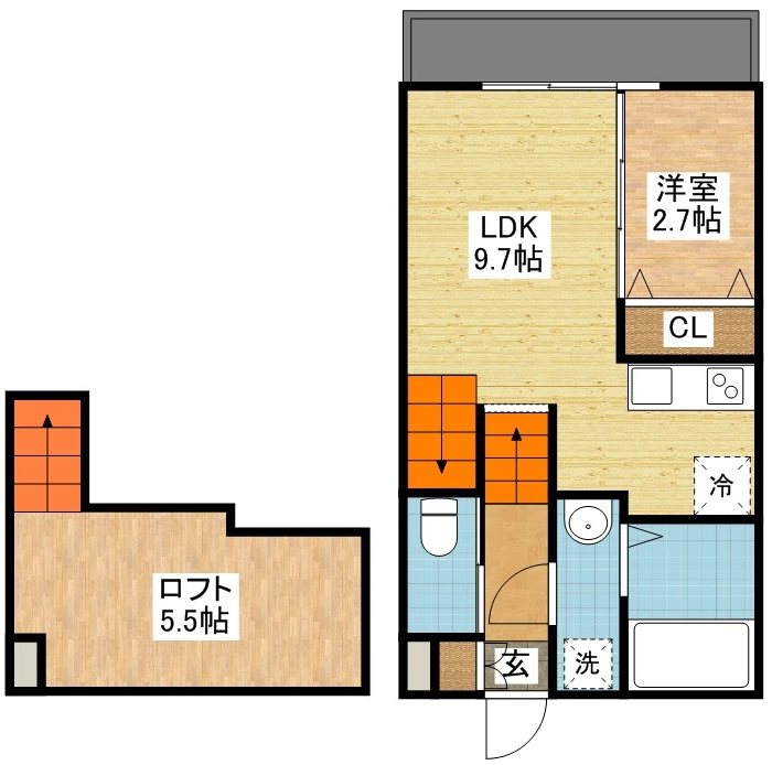 MODERN PALAZZO 諫早Kai 間取り
