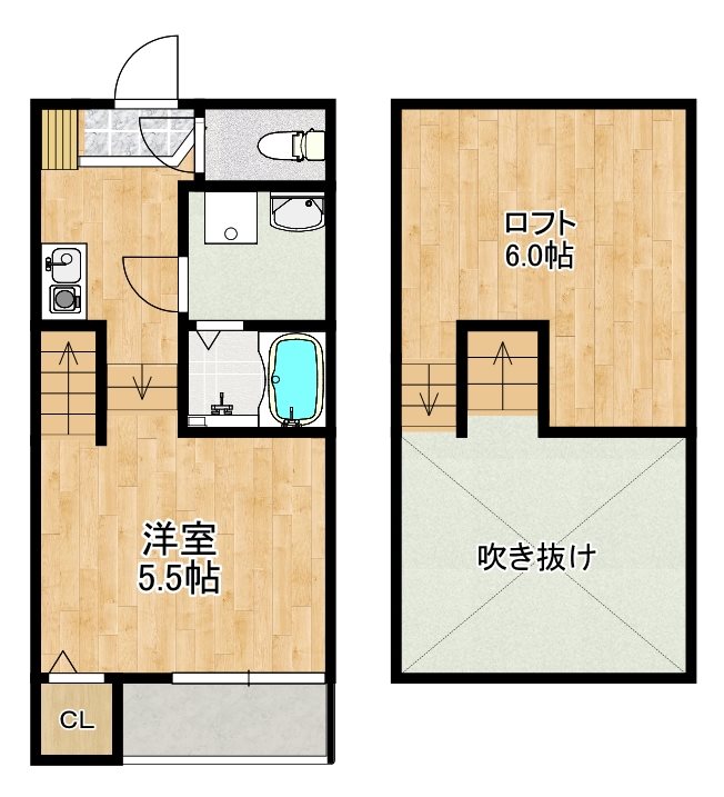 MODERN PALAZZO Sumiyoshi EMAⅠ 間取り