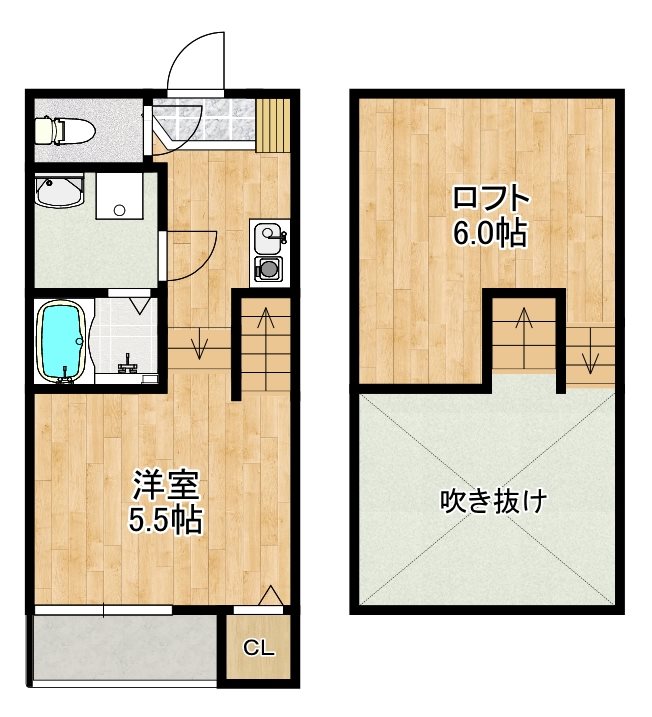 MODERN PALAZZO Sumiyoshi EMAⅠ 間取り